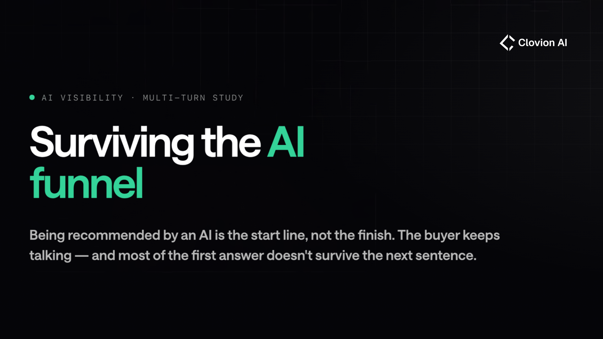 Surviving the AI Funnel- A Study